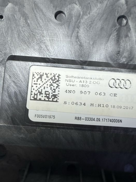 Продавам модул BCM / Body Control Module за Audi. 4N0 907 063 CE