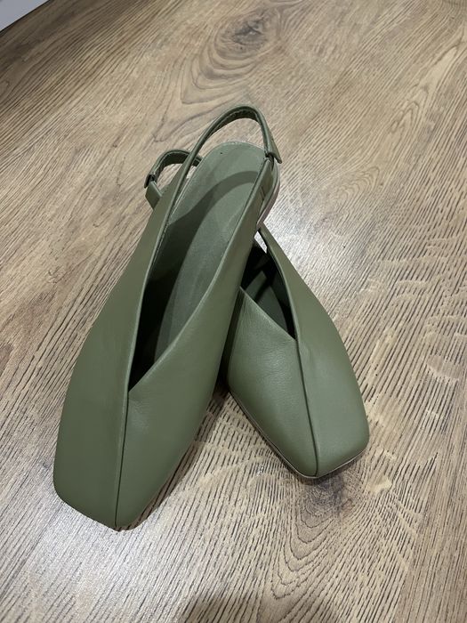 Saboti piele naturala