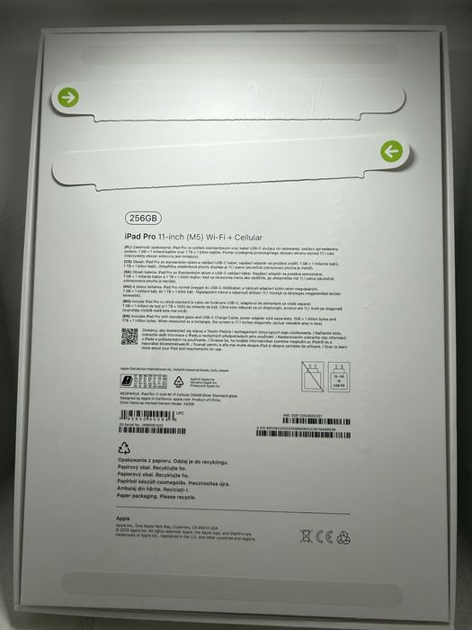 iPad Pro 11 M5 256 Celluar