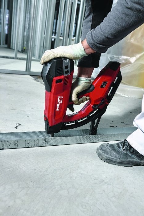 Hilti GX 3 хилти пистолет пушка директен монтаж бетон метал такер