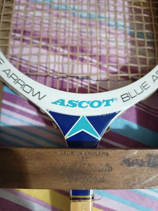 Rachetă squash vintage Ascot Blue Arrow