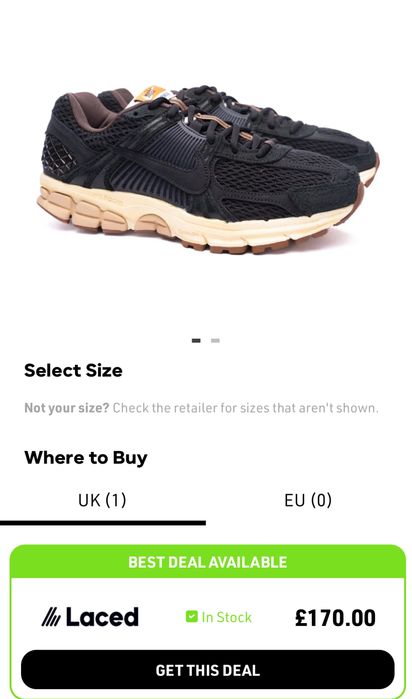 Маратонки NIKE ZOOM VOMERO 5 .Номер 40.5