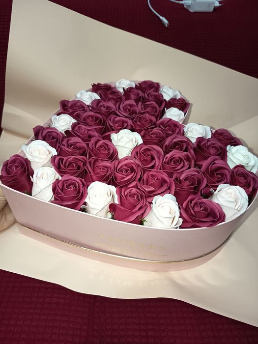 Flori din săpun ușor parfumate