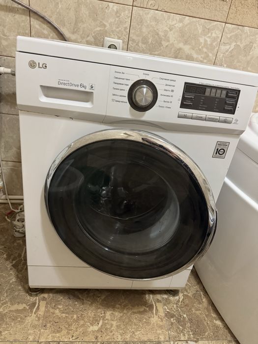 Стиралка lg в хорошем состоянии