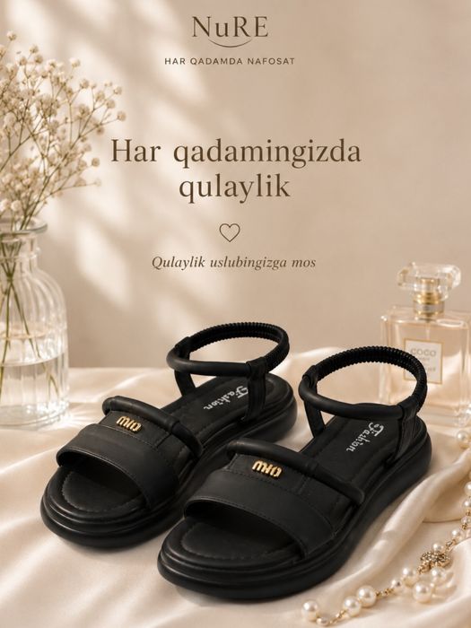 Ayollar uchun qulay oyoq kiyim