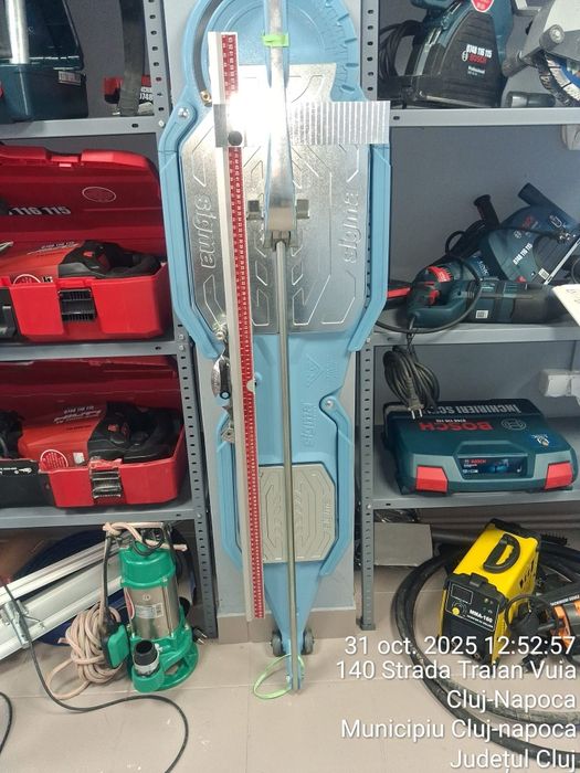 Inchiriere masina de taiat gresie faianta 125 cm clipper sigma picamer