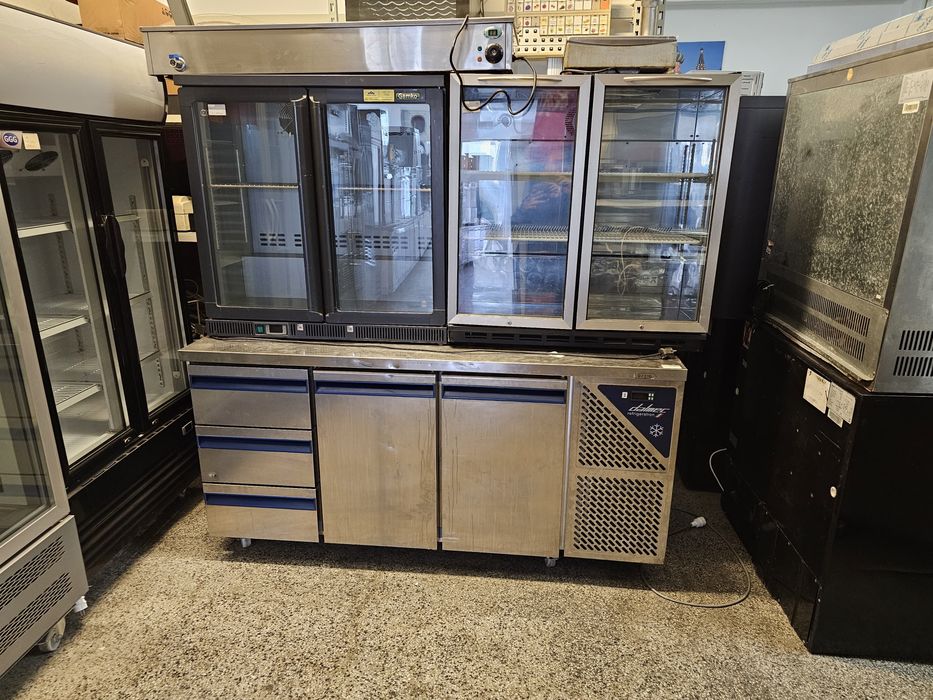 Подбарова хлад,витрина 1200лв с плъзгащи врати