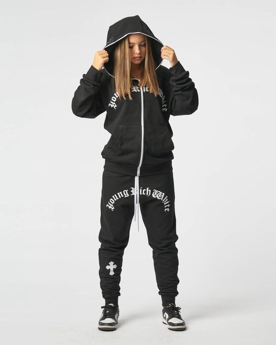 Pantaloni Young Rich White