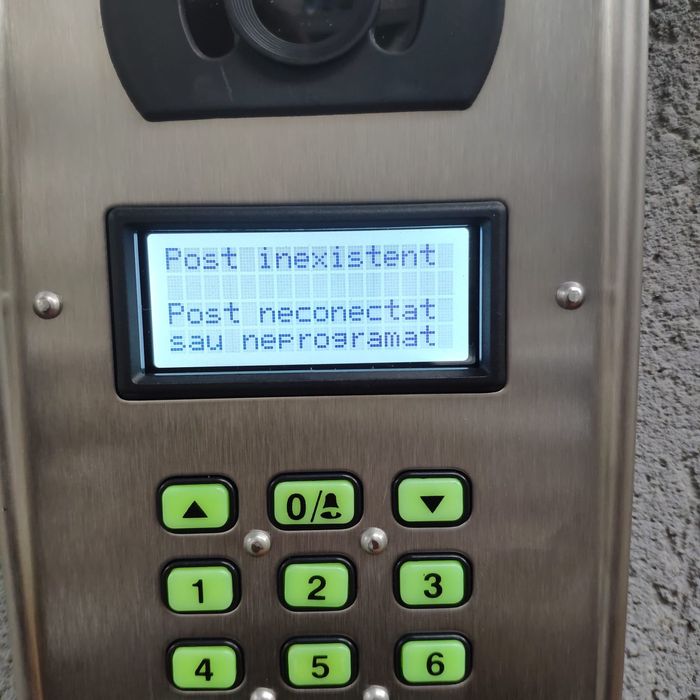 Montaj interfoane, reparatii interfon, service cartela tag interfon