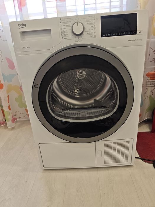 Сушилня Beko DS 8439 TX . Подарък кит за поставяне върху пералня