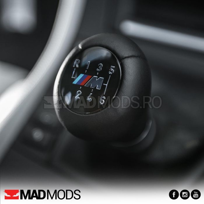 Nuca schimbator M, Piele BMW E60 E61 E90 E91 E92 E81 E87 etc