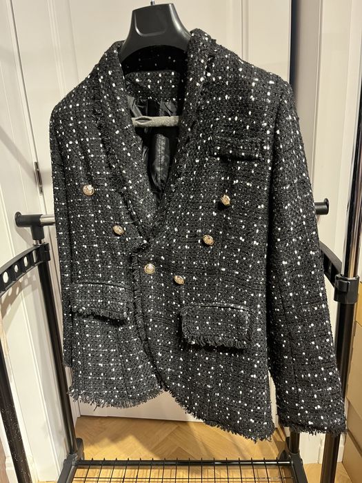 Sacou tweed potrivit M