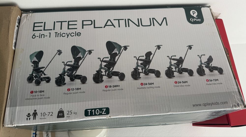 Велосипед детский Qplay elite platinum