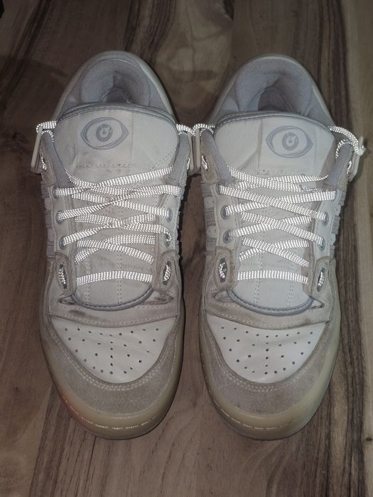 Adidas x Bad Bunny Forum Buckle Low "White" Sneakers, размер 39 ⅓