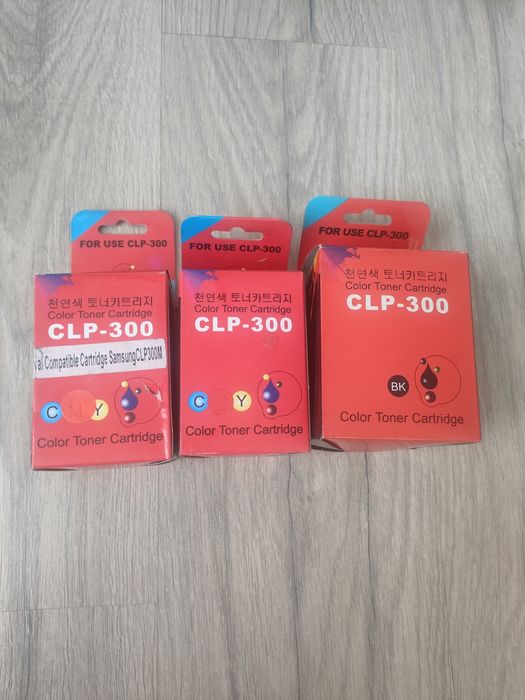 Продаются картриджи и чипы CLP 300