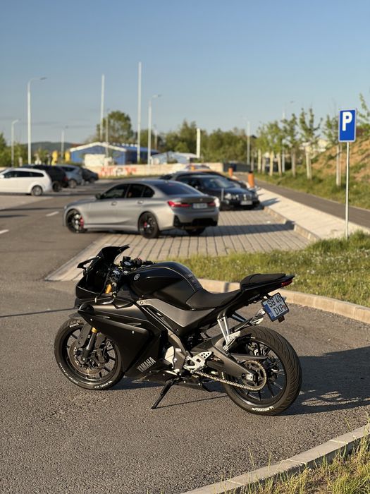Yamaha Yzf R125 2017 ABS negru mat