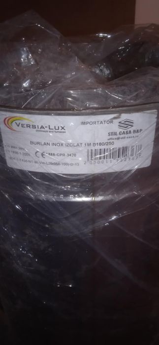 Coș de fum din inox