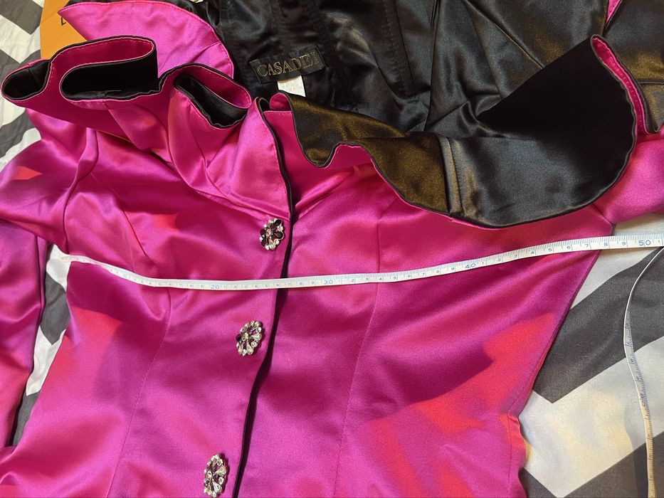 Jacheta / Sacou / Top / Casadei peplum 34 xs - 36 S