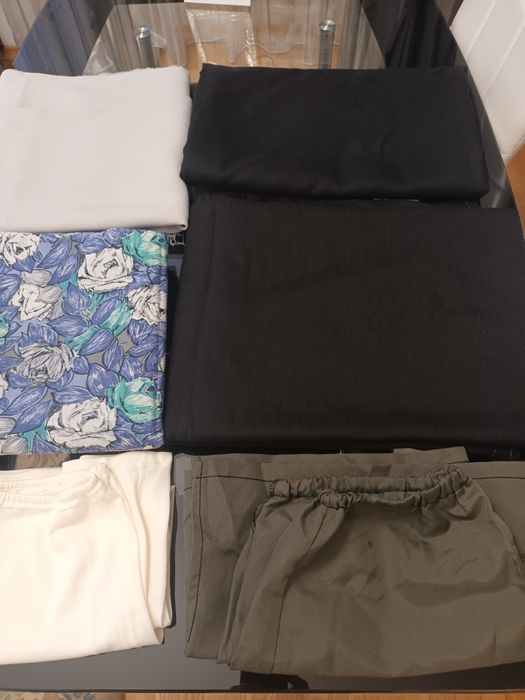 Платове за дамски костюм и др платове,качествени за чаршаф и перде