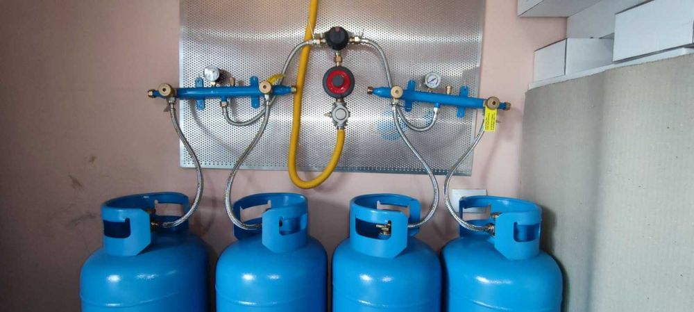 Butelii kit complet 4 butelii GPL 80 L TRANSPORT inclus