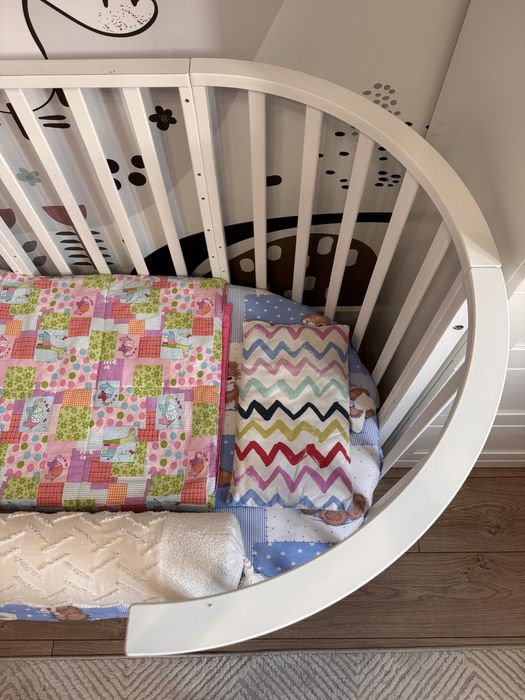 Кровать детская (трансформер, с маятником)