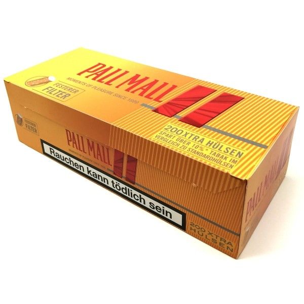 Tuburi Pall Mall Full Flavor Extra 200 buc/pac. pentru injectat tutun