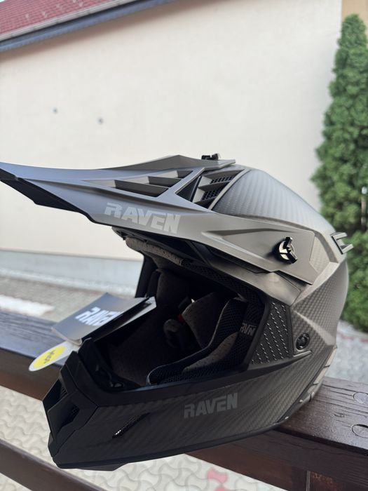 Casca Carbon Moto / Enduro Raven Ipsum Evo Mips
