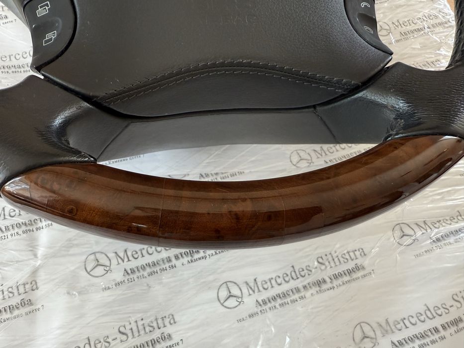 Махагонов волан черен за Мерцедес Ес/ ЦЛ W220/215 Mercedes mahagon