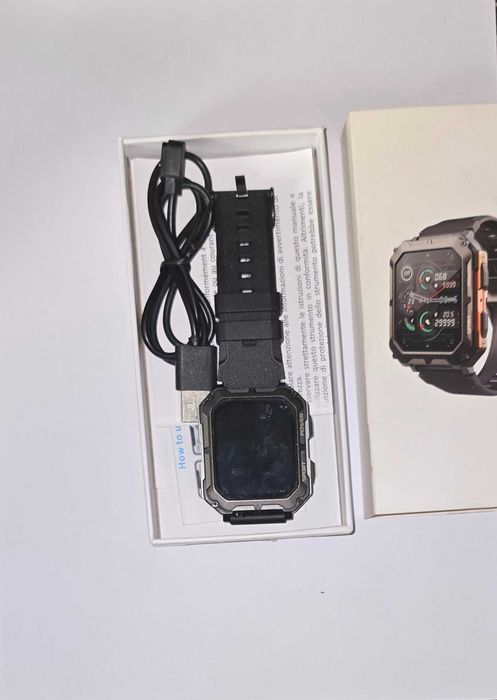 Ceas Smartwatch JCHDWAEE C20 Pro cu Bluetooth rezistent la apă
