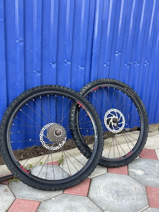 Продам велосипедные колёса TRINX 26” с камерами
