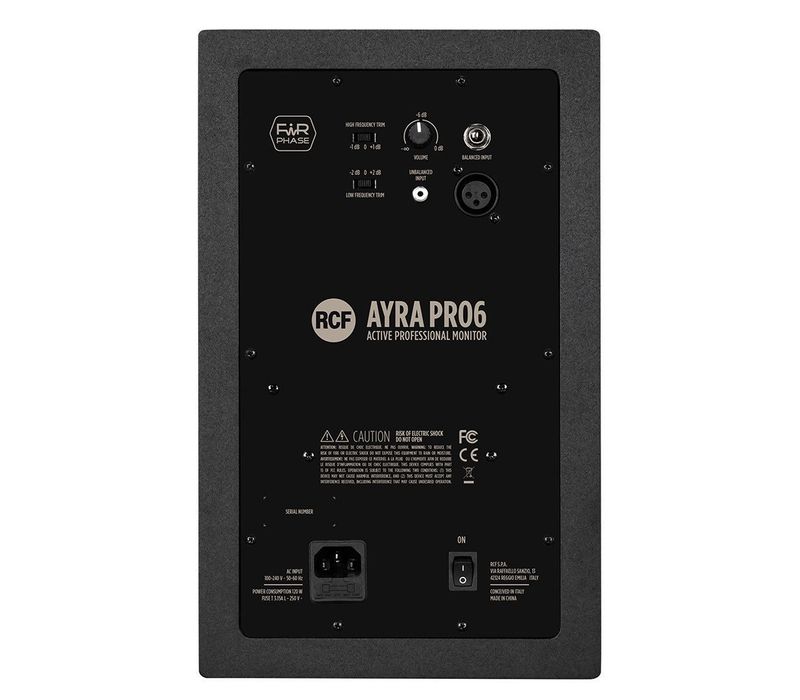 Студийные мониторы RCF AYRA PRO6