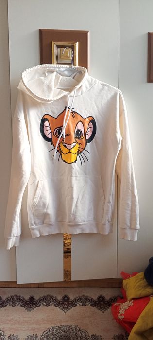 Женское толстовка белое