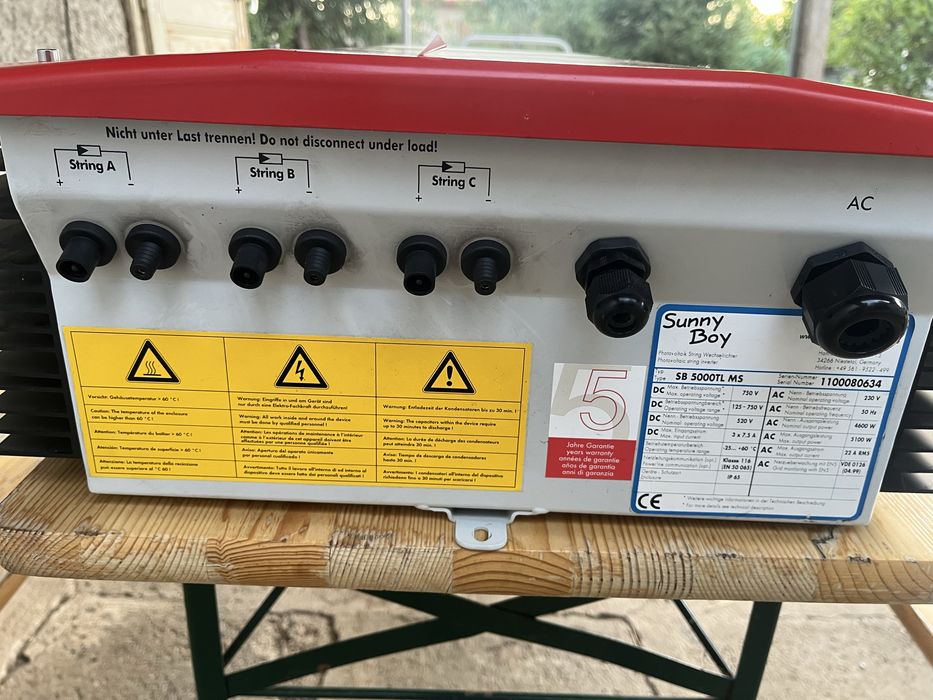 Vand invertor solar