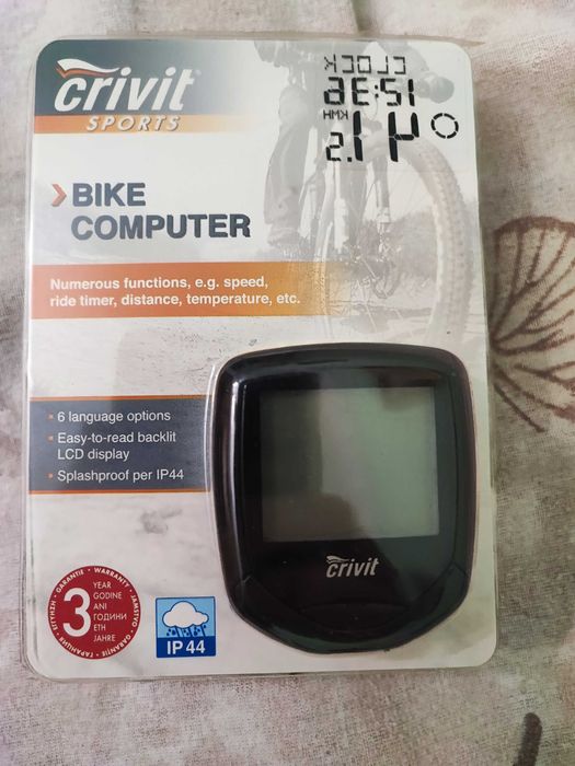 Велокомпютър, компютър за велосипед - използван