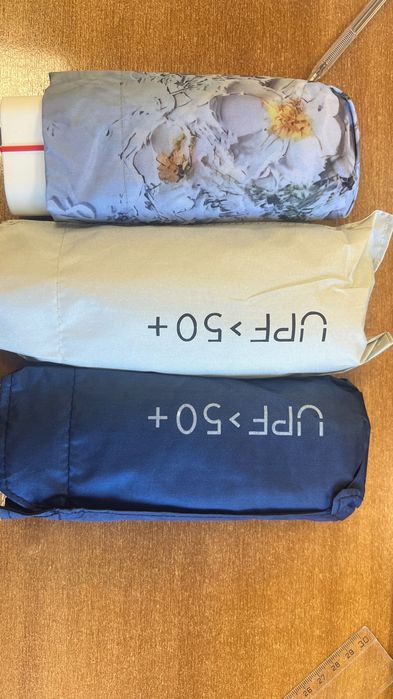 Мини чадър за дъжд и слънце, удобен за чантата, лек