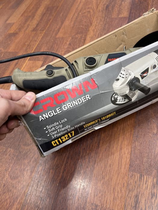 УШМ (болгарка) Crown CT13217