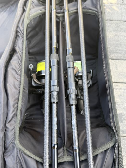 Set Pescuit Okuma LS-6K Lansete si Mulinete