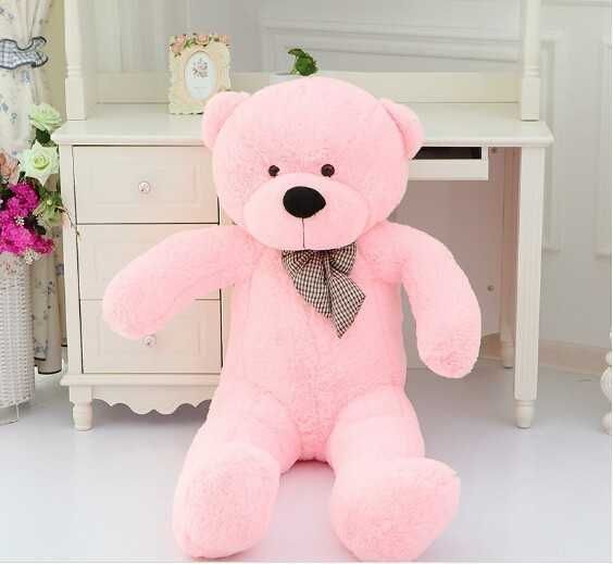 Голямо плюшено Мече. Розово/Бежово/Кафяво и др, Голяма плюшена мечка