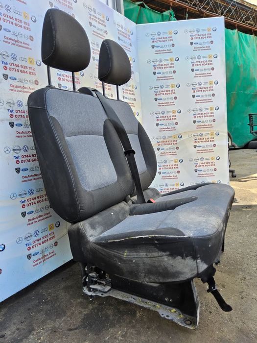 Bancheta Renault Trafic 2014-2020 Opel Vivaro Nissan nv300 Bancheta dubla fata Trafic 3