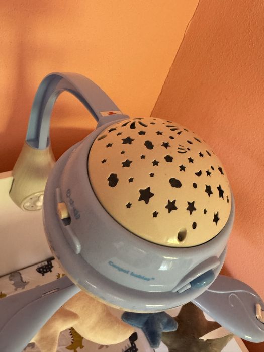 Музикална въртележка с проектор Canpol - Синя