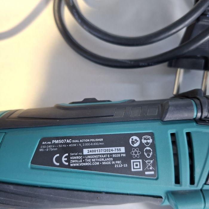 Aparat de polisat excentric* Vonroc 75mm*