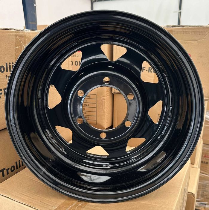 Jante din tabla off-road 15x8J 6x139.7 ET-35 CB 110  ,Nissan, Toyota