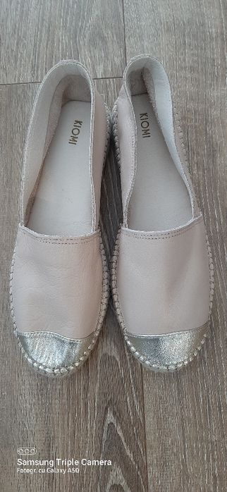 Espadrile Kiomi piele marime 42