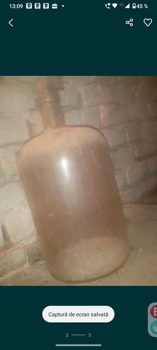 Vând diverse damigene vechi 3-5 litrii
