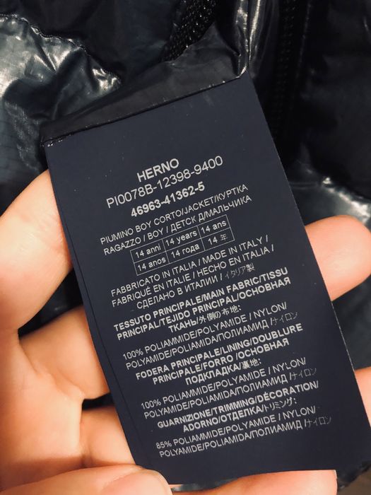 geaca Herno, 14ani