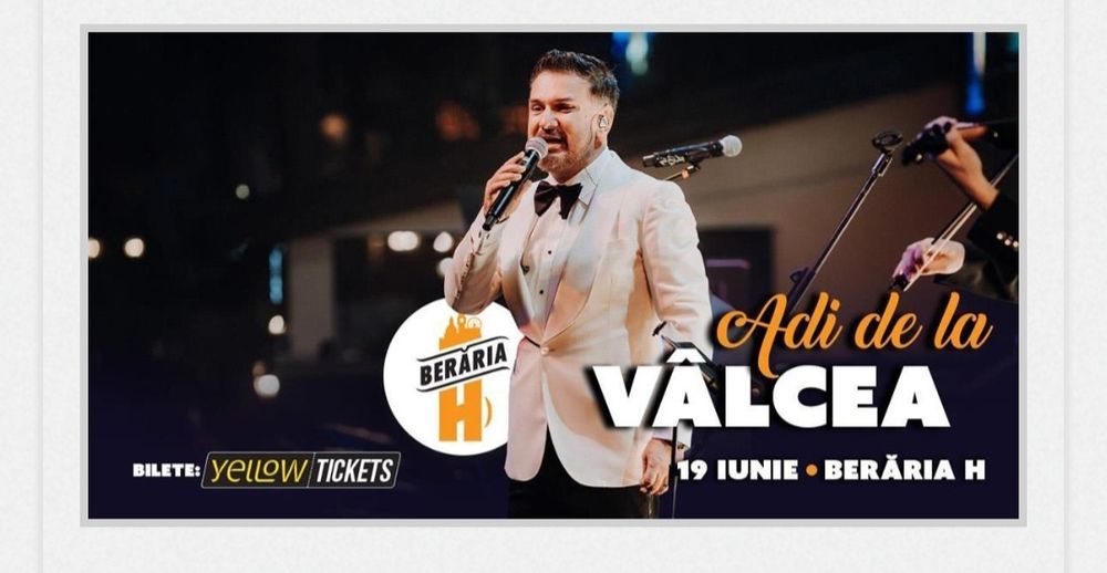 Invitații concert Adi de la Valcea