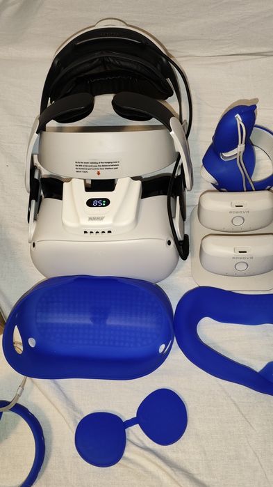 Oculus Quest 2,128gb,strap bobo vr cu 2 acumulatori