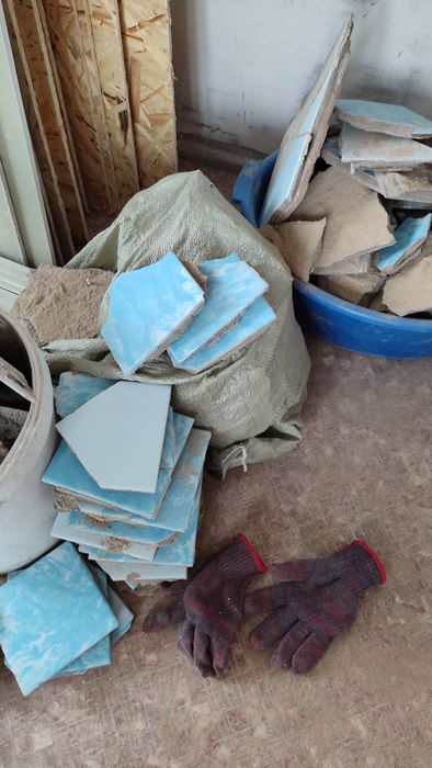 Ломаный кафель бу