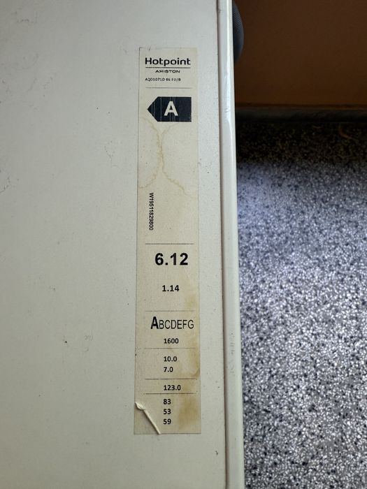 Пералня със сушилня Hotpoint Ariston
