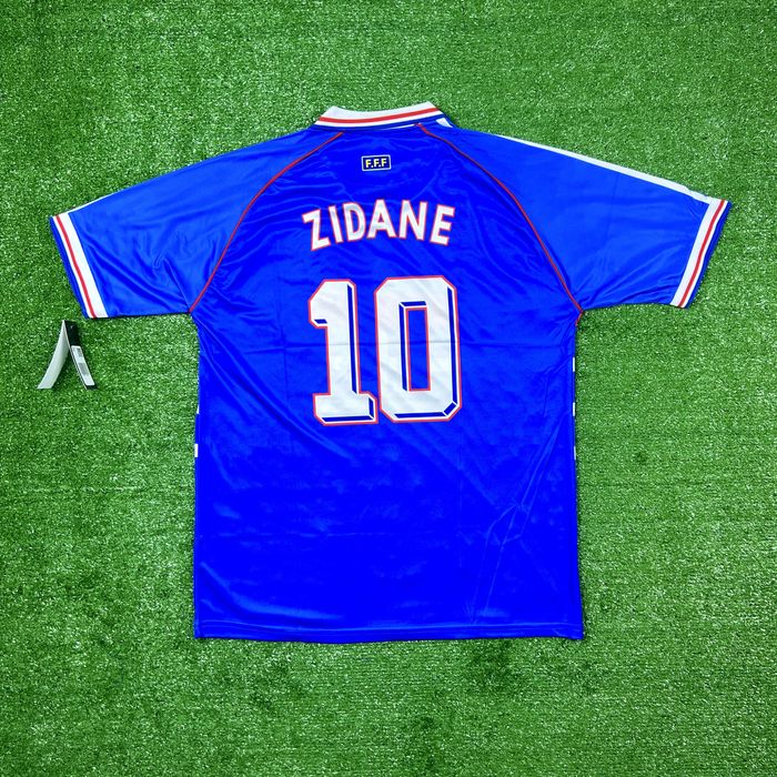 Ретро футболна тениска на Франция/France/Zidane/98